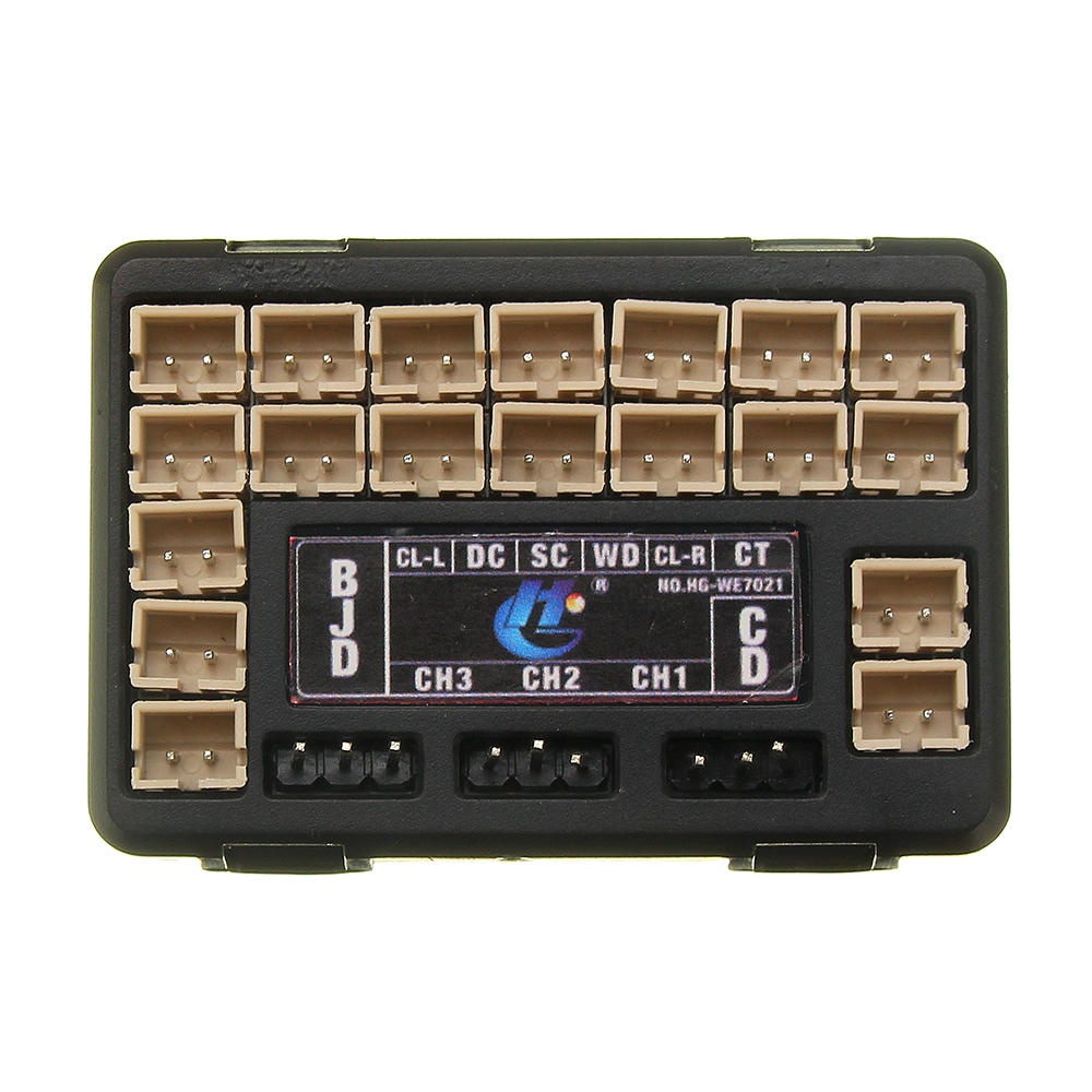 HG RC Car Spare Parts LED Light IC Mainboard Set For P801 P802 P407 P402 P601