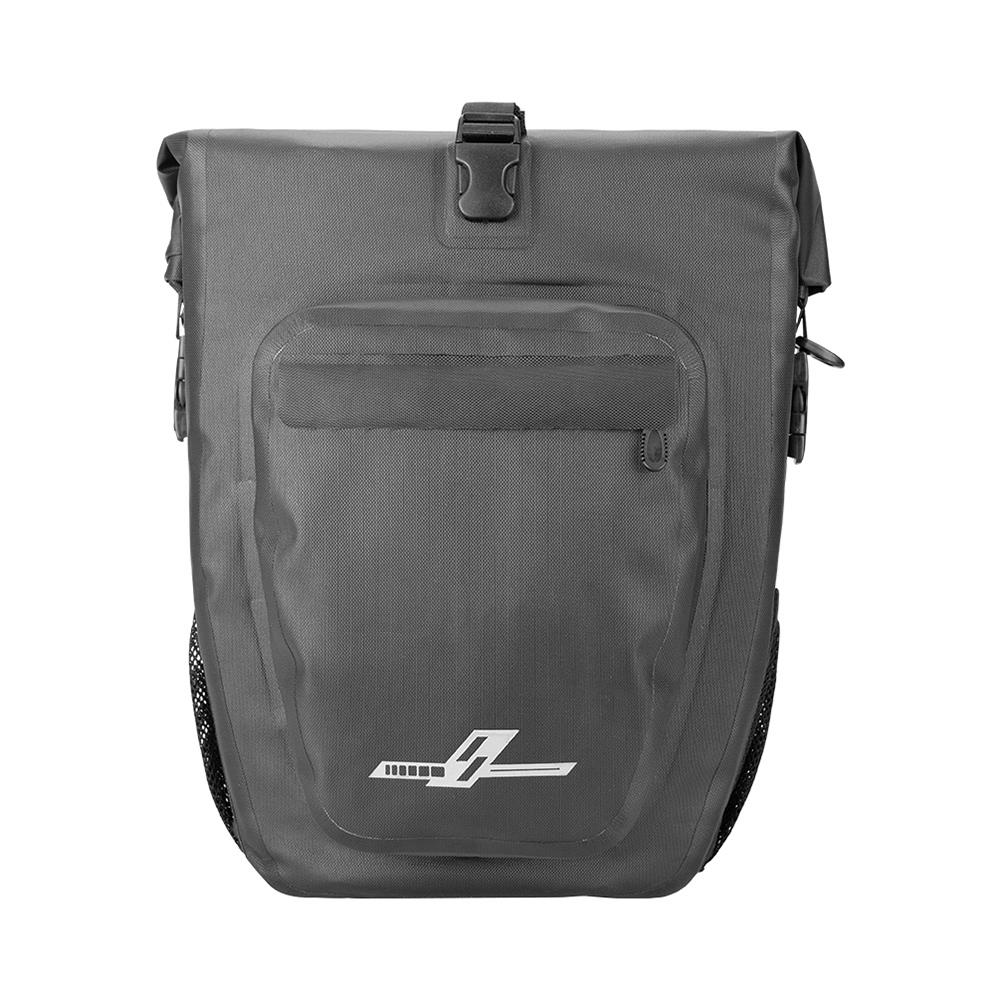 AS01 Waterproof 30L Bicycle Rear Seat Pannier Bag with Shoulder Strap - Black