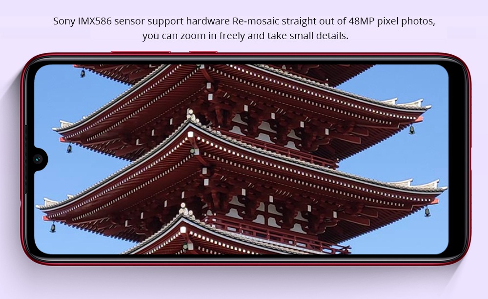 Xiaomi Redmi Note 7 Pro 6.3 Inch 4G LTE Smartphone Snapdragon 675 6GB 128GB 48.0MP+5.0MP Dual AI Cameras MIUI 10 Quick Charge Touch ID IR Remote Control - Black