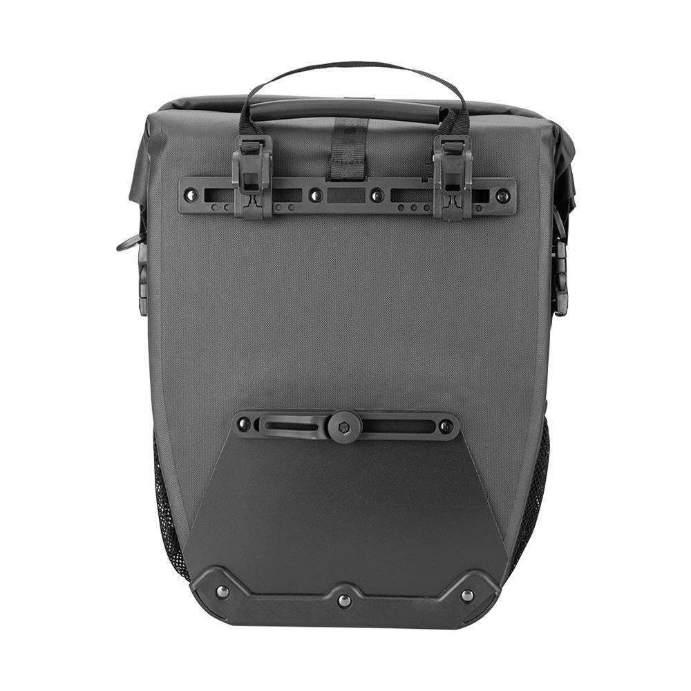 AS01 Waterproof 30L Bicycle Rear Seat Pannier Bag with Shoulder Strap - Black