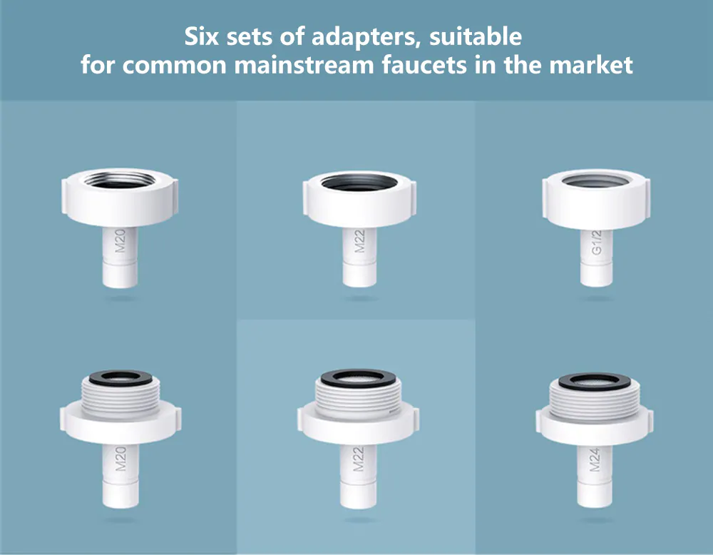 Xiaomi Infrared Induction Water Saving Device Automatic Faucet Adapter for Kitchen Bathroom - White