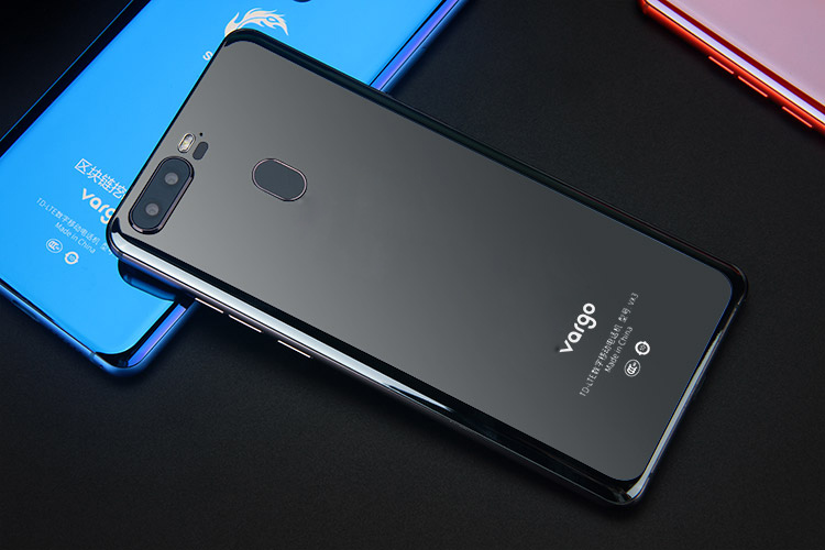 Vargo VX3 5.7 Inch 4G LTE Smartphone MTK6757 6GB 128GB Dual 13.0MP Rear Cameras Android 7.1 Type-C Touch ID - Blue