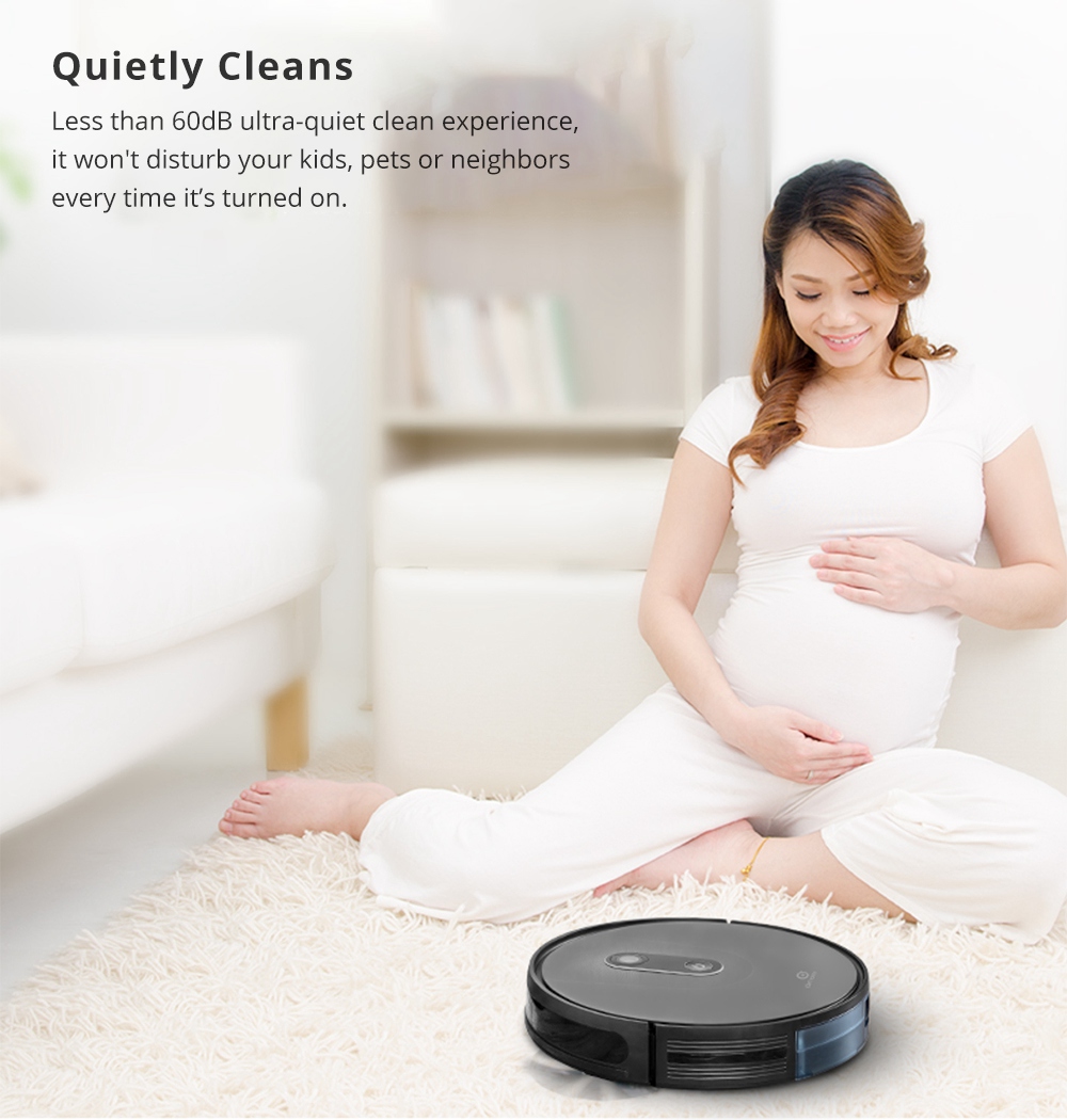 Amarey A900 Robot Vacuum Cleaner Black