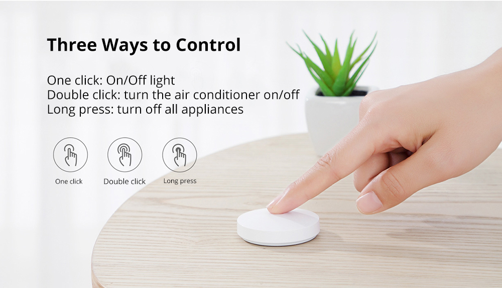 Xiaomi Mijia Smart Sensor Set Control Hub + Motion Sensor + Window and Door Sensor + Wireless Switch - White