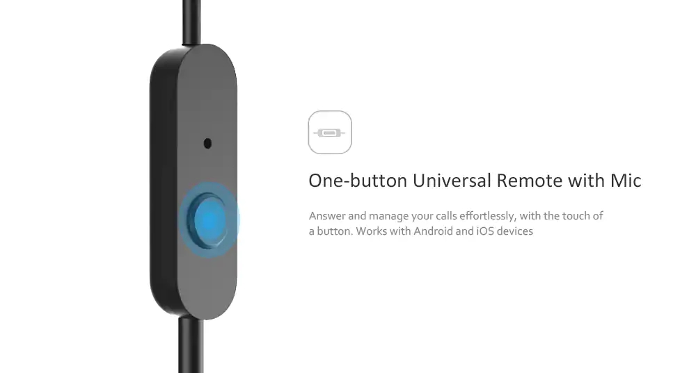 JBL C200SI In-Ear Wired Earphones with Mic and Line Control - Blue