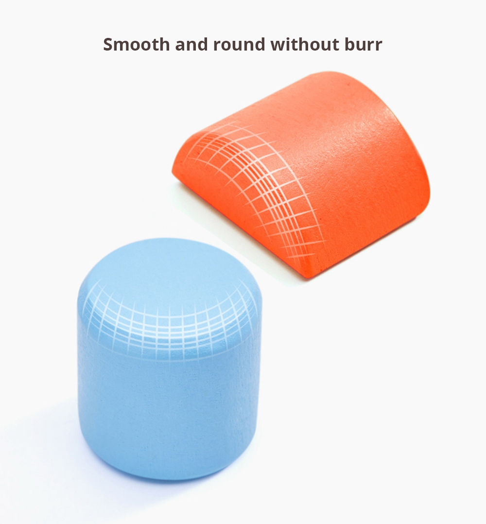 Xiaomi Beva 60PCS Building Blocks Wooden Puzzle Toy - Colorful