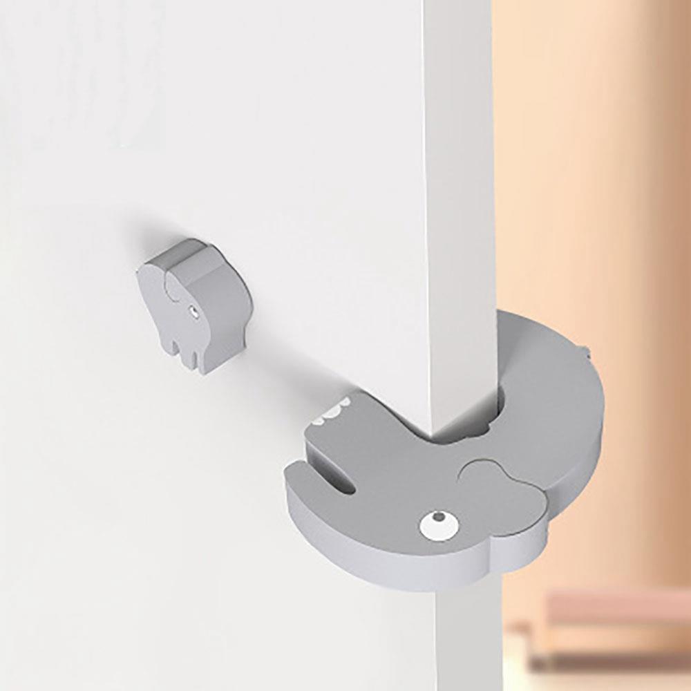 3 Pcs Children/'s Cartoon Cute Animals Card Clamp EVA Blocked Door Stopper Hot