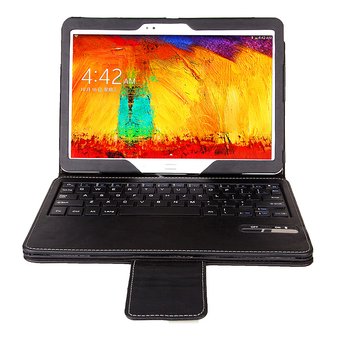 Removable Bluetooth Keyboard Case Cover Stand for Samsung Galaxy Note 10.1