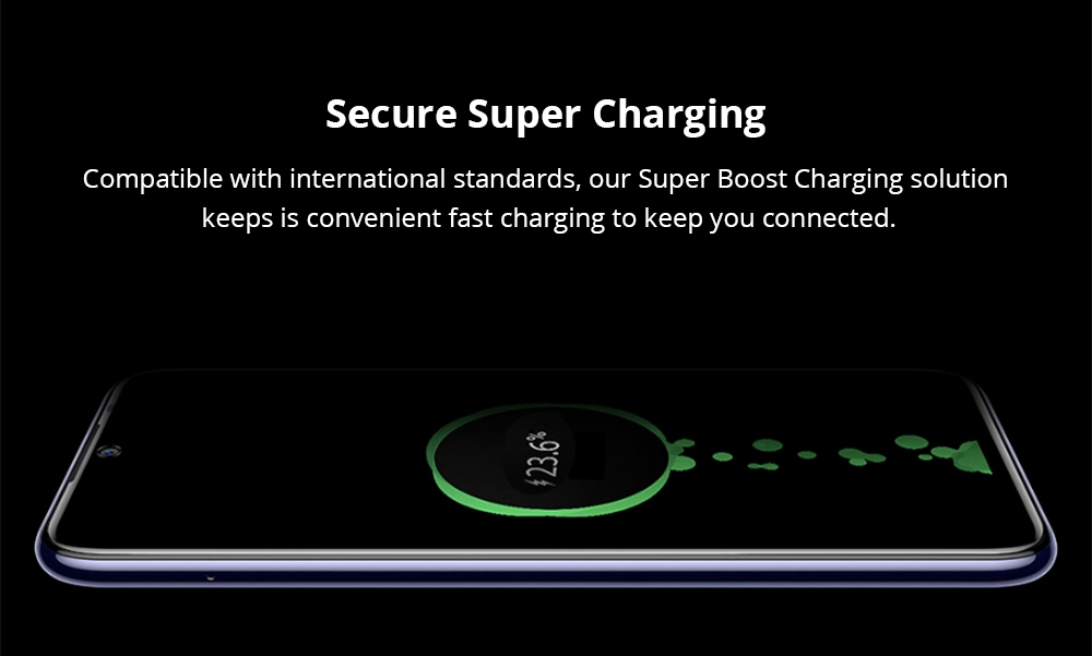 Elephone A6 Mini 5.71 Inch 4G LTE Smartphone MT6761 4GB 32GB 16.0MP+2.0MP Dual Rear Cameras Android 9.0 Face ID Fast Charge - Blue