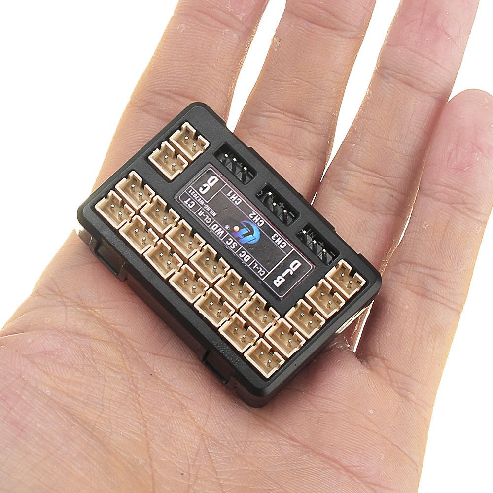 HG RC Car Spare Parts LED Light IC Mainboard Set For P801 P802 P407 P402 P601