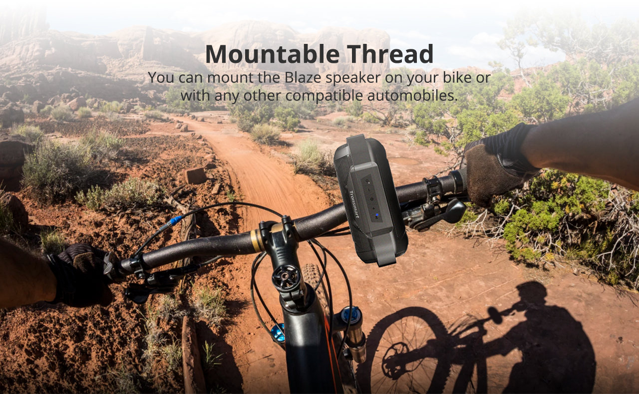 Tronsmart Element Blaze Bluetooth Speaker IPX6 Water-Resistant Superior Bass LED Lights