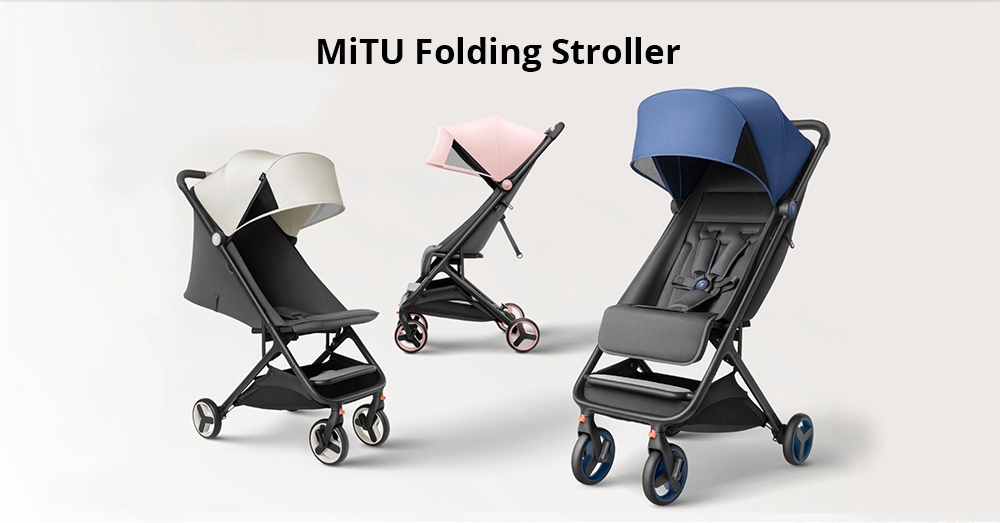 xiaomi mitu folding stroller multifunctional trolley case for babies