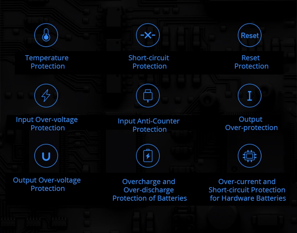 Xiaomi Mi3 10000mAh Power Bank USB-C Two-way Fast Charge - Black