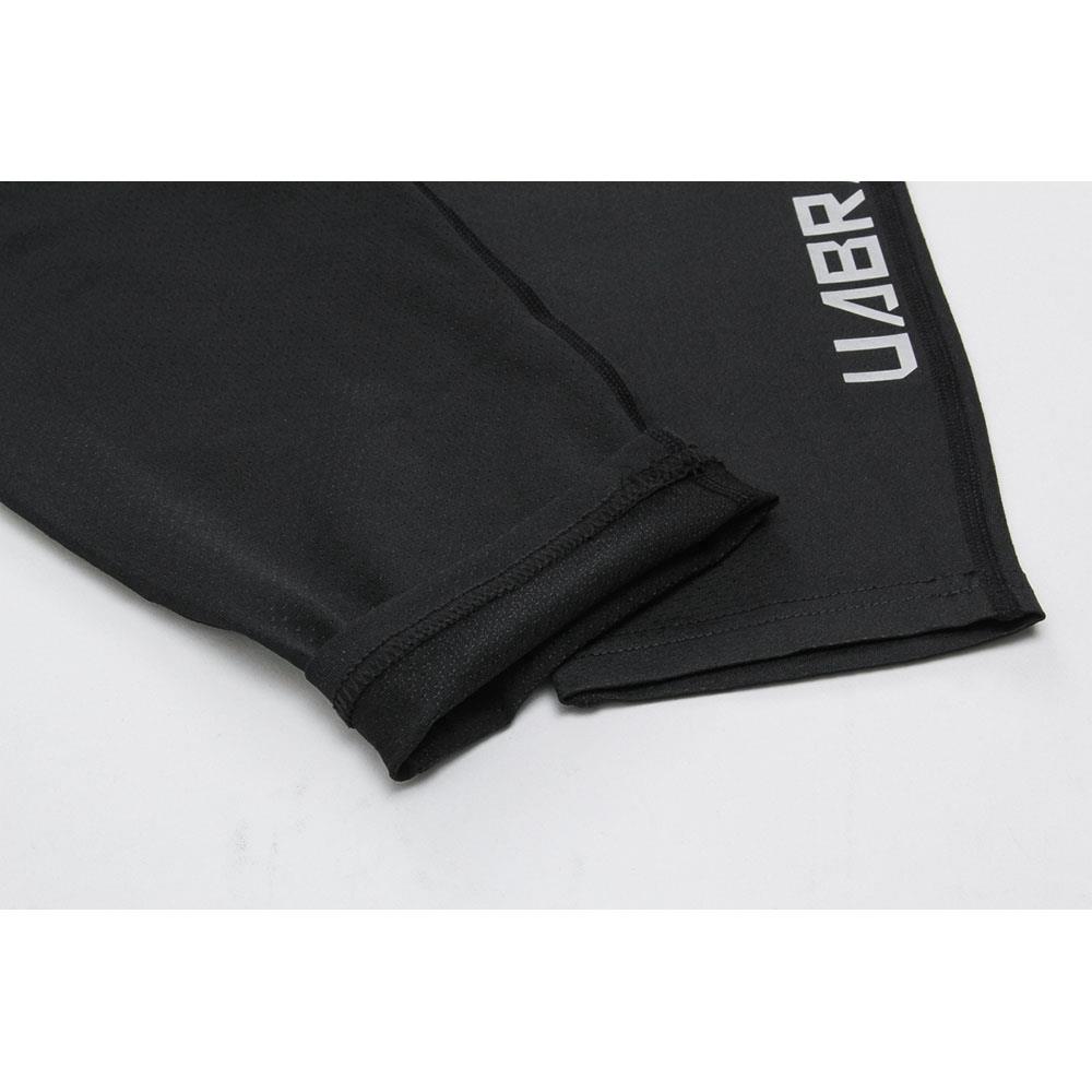 X9 Men Fitness Pants Training Elastic Sports Capri Trousers Size M - Black