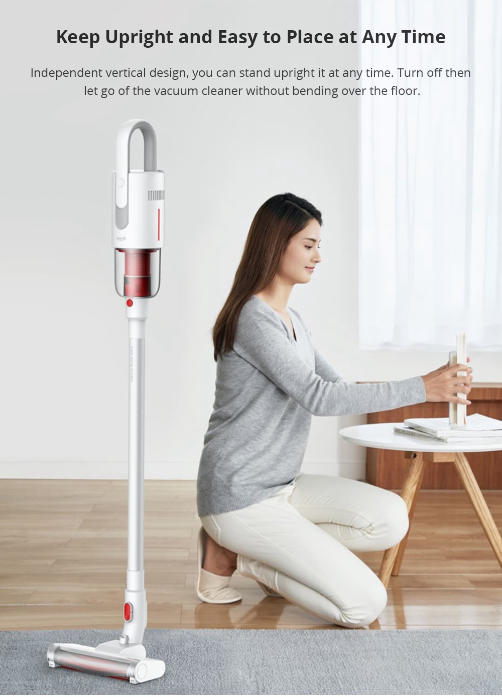 Xiaomi Deerma VC20S Cordless Vacuum Cleaner White