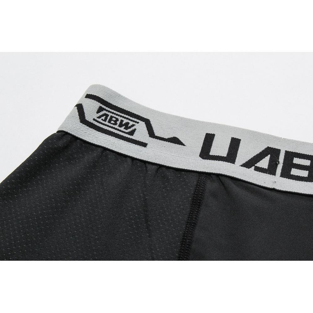 X9 Men Fitness Pants Training Elastic Sports Capri Trousers Size M - Black