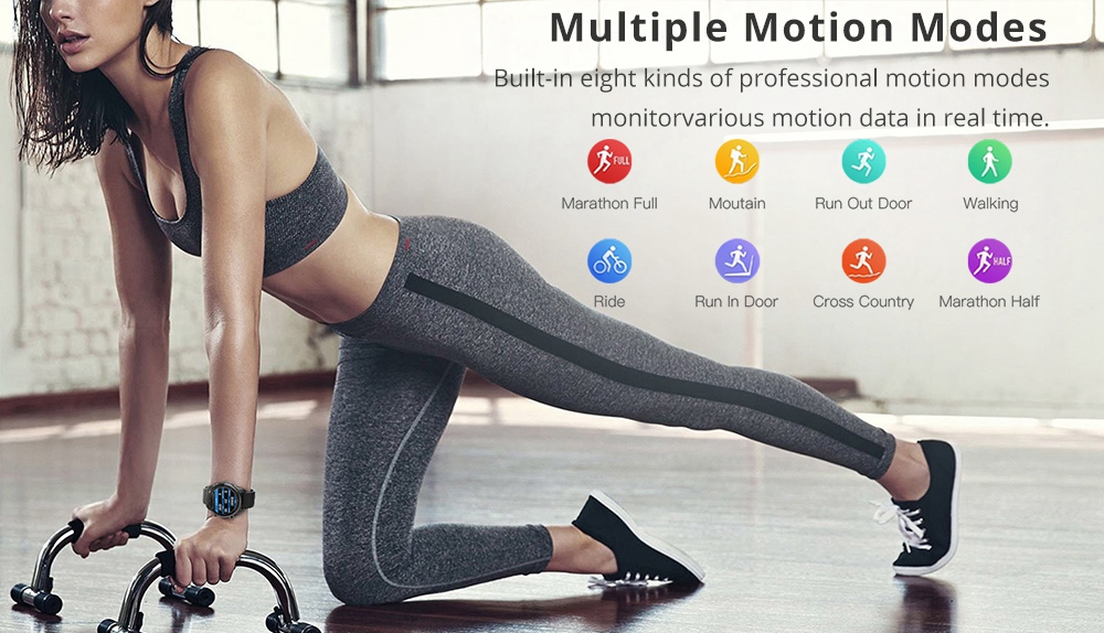 KOSPET Brave 4G Smartwatch Phone Android 6.0 MTK6737 Quad Core 2G RAM 16G ROM 1.3 Inch Touch Screen IP68 Heart Rate Monitor - Black