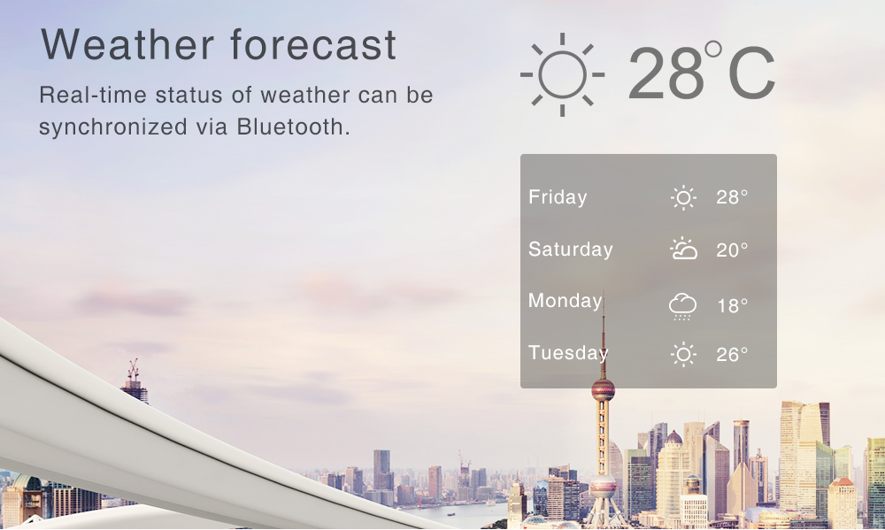 Makibes T4 Smart Watch 1.3 Inch TFT Screen IP67 Heart Rate Blood Pressure Oxygen Sleep Monitor Multi Sports Modes - Gray