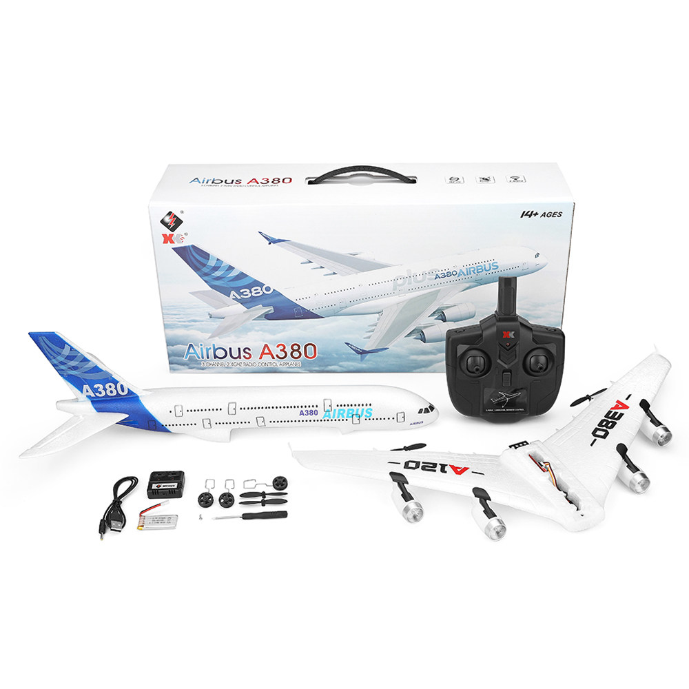 Wltoys A380 Airbus 2.4G 3CH 510mm EPP Wingspan RC Airplane - RTF