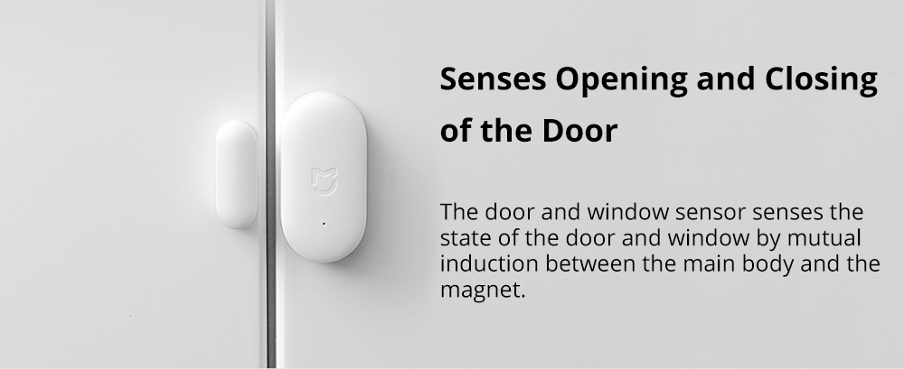 Xiaomi Mijia Smart Sensor Set Control Hub + Motion Sensor + Window and Door Sensor + Wireless Switch - White
