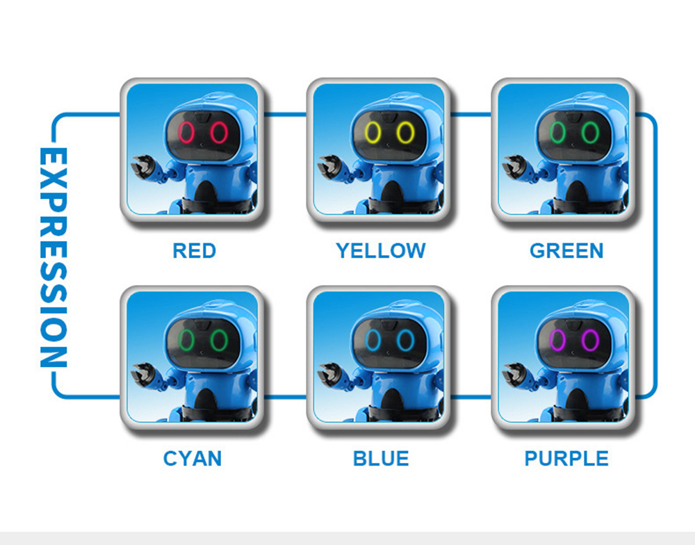 Mofun 991 6-Legged Intelligent Programming RC Robot Gesture Sensing Infrared Obstacle Avoidance