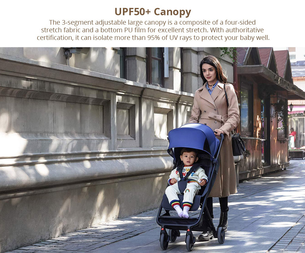 xiaomi mitu folding stroller multifunctional trolley case for babies
