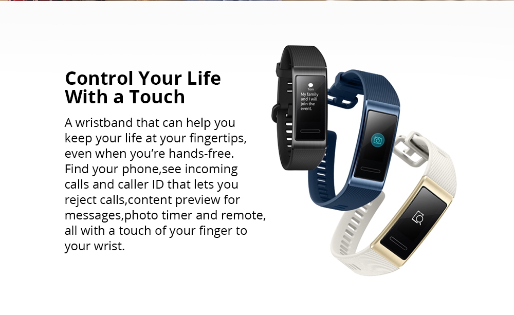 huawei band 3 pro built in gps