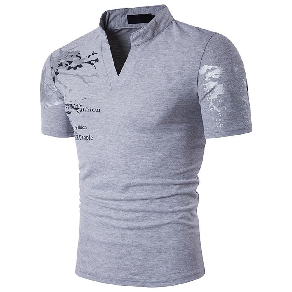 v neck polo shirt