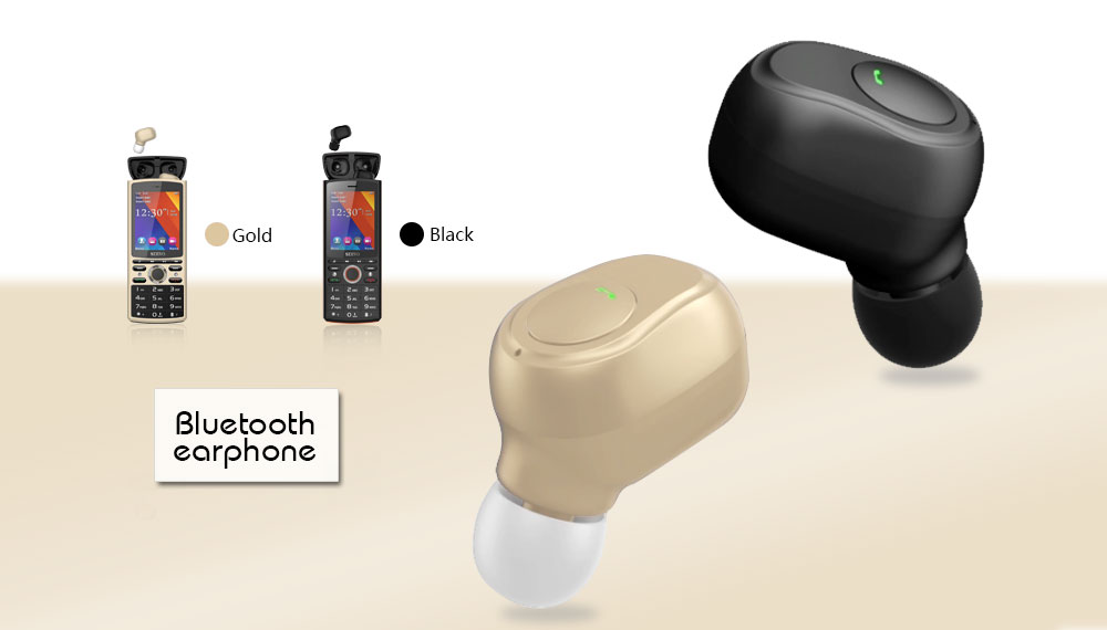 SERVO R25 2.8' Mobile Phone Dual SIM Card with Bluetooth 5.0 TWS Wireless Earphones 6000mAh - Red