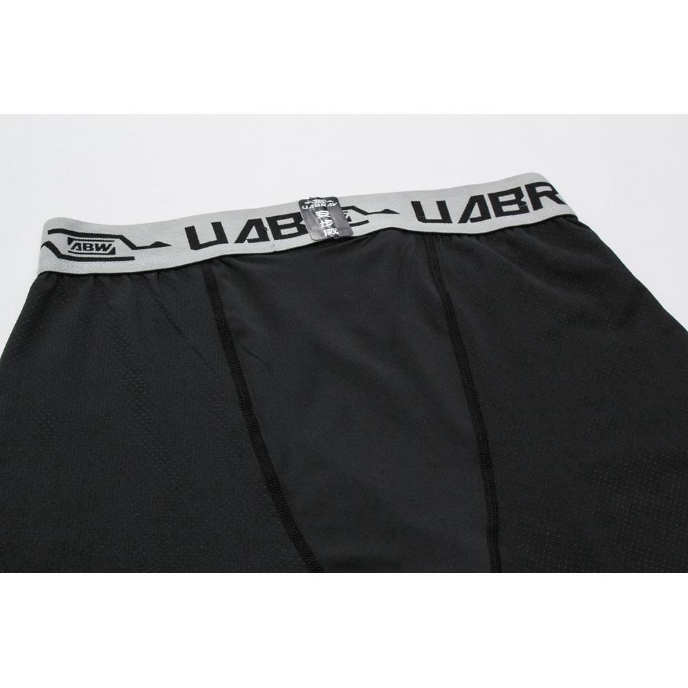 X9 Men Fitness Pants Training Elastic Sports Capri Trousers Size M - Black