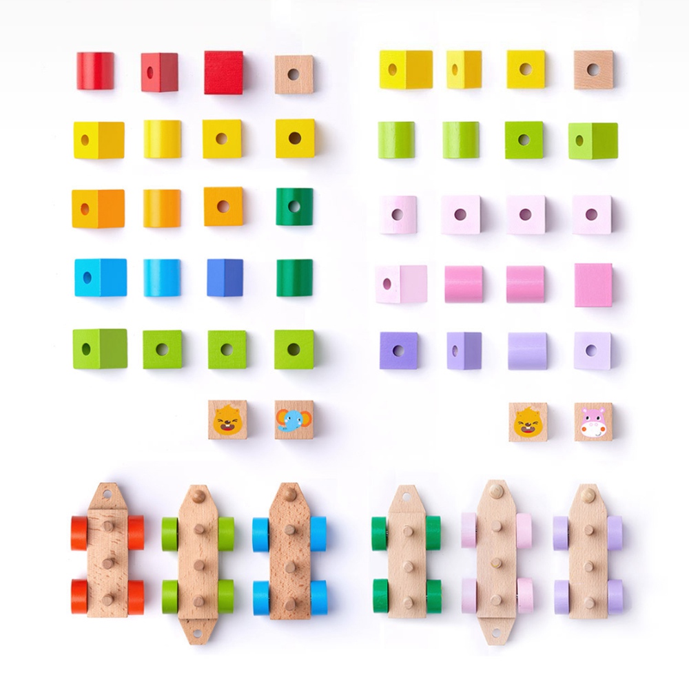 Xiaomi Beva 25PCS Train Building Blocks Puzzle Toy Version A