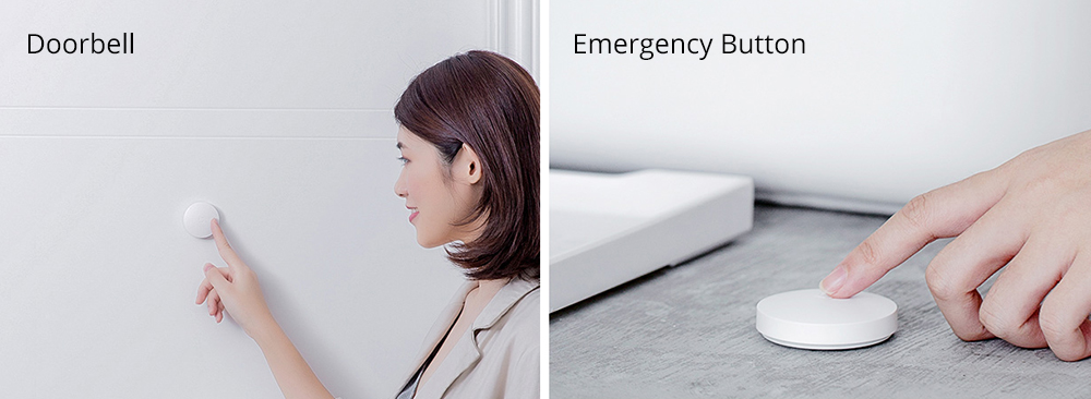 Xiaomi Mijia Smart Sensor Set Control Hub + Motion Sensor + Window and Door Sensor + Wireless Switch - White