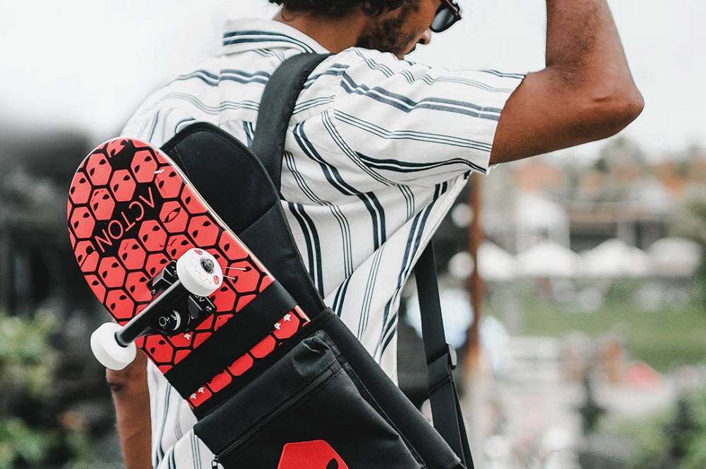 Xiaomi Youpin ACTON Skateboard Bag - Black