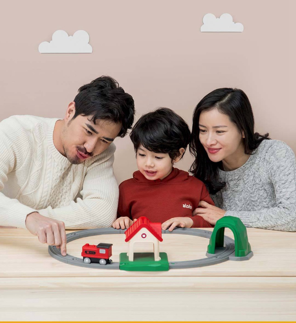Xiaomi Mitu Track Building Blocks Puzzle Toy - Colorful