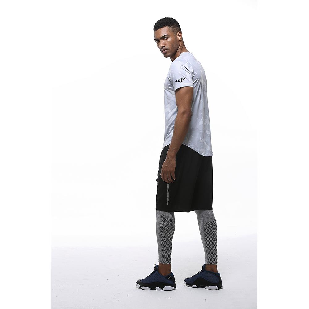 AK22 Men Sports Tops Short Sleeve Tshirts Size L Grey