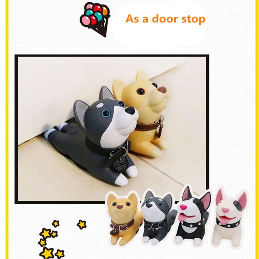 Cartoon Silicone Door Stop Holder Cute Rubber for Baby Safety - Type B