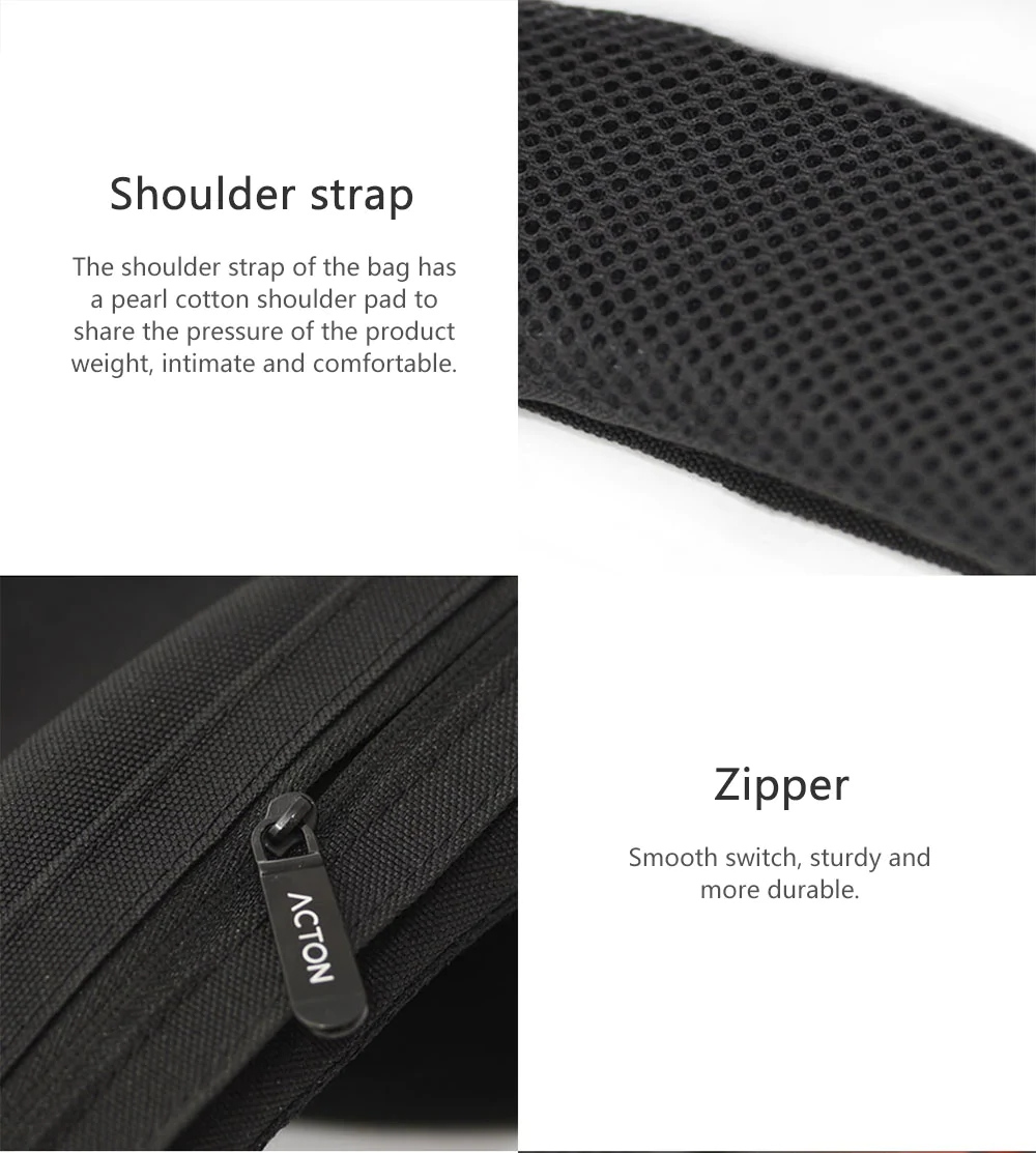 Xiaomi Youpin ACTON Skateboard Bag Black