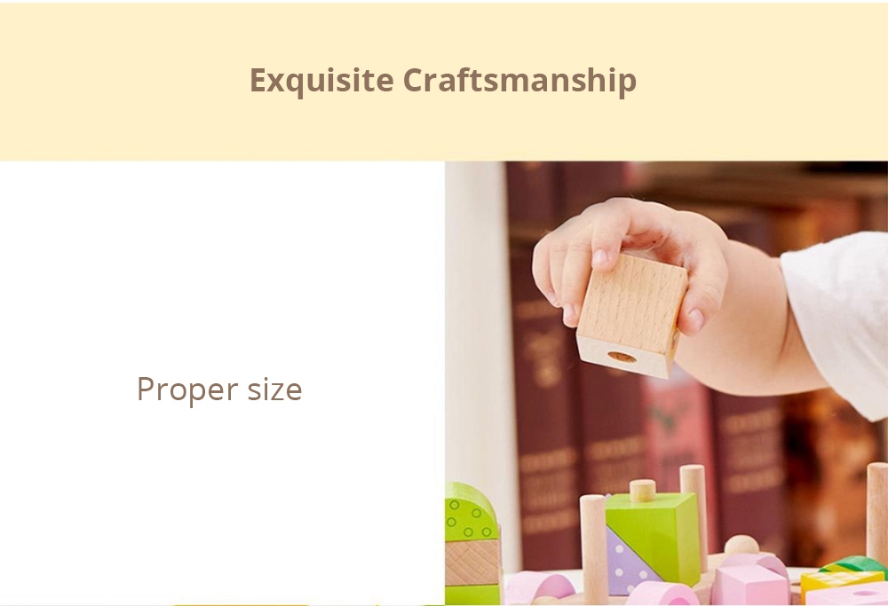 Xiaomi Beva 25PCS Train Building Blocks Puzzle Toy Version A