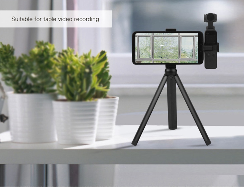 Sunnylife Expansion Accessories Metal Fixture Tripod Extension Rod Set For DJI OSMO Pocket Gimbal