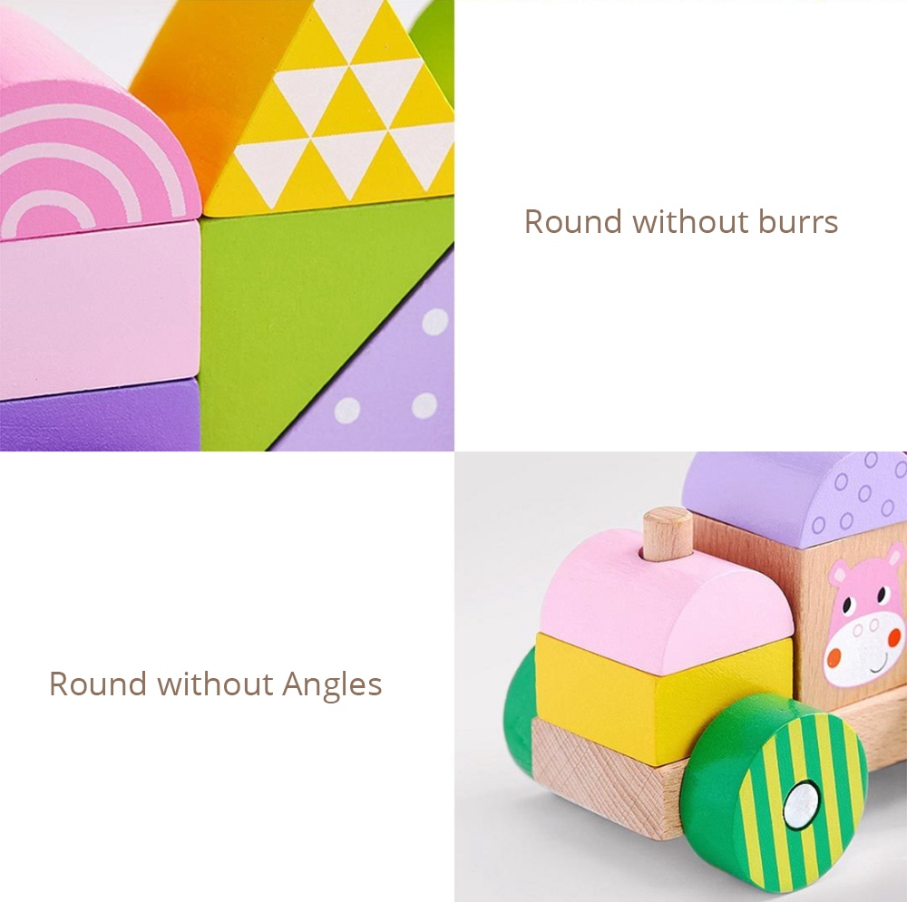 Xiaomi Beva 25PCS Train Building Blocks Puzzle Toy Version A