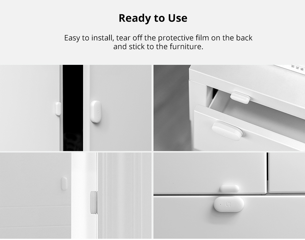 Xiaomi Mijia Smart Sensor Set Control Hub + Motion Sensor + Window and Door Sensor + Wireless Switch - White