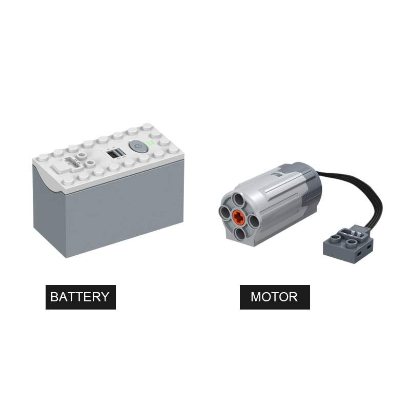 Mofun 7108 427PCS DIY Electric Panda Building Blocks RC Smart Robot With Automatic Obstacle Avoidance