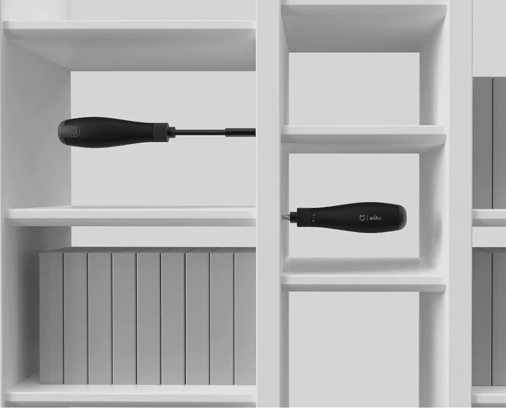 Xiaomi Mijia Wiha 8 in 1 Ratchet Screwdriver Black