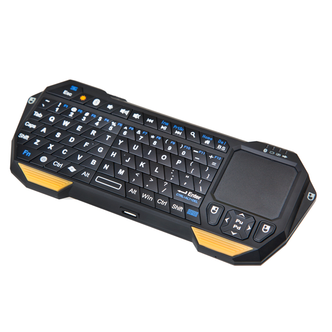 Mini Portable Wireless Bluetooth Keyboard with Multi-Touch Pad Mouse