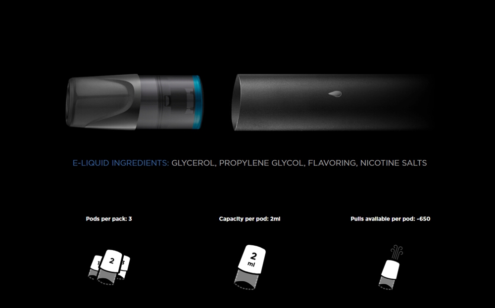 3PCS Original RELX Replacement E-liquid for RELX E-Cigarette - Mint