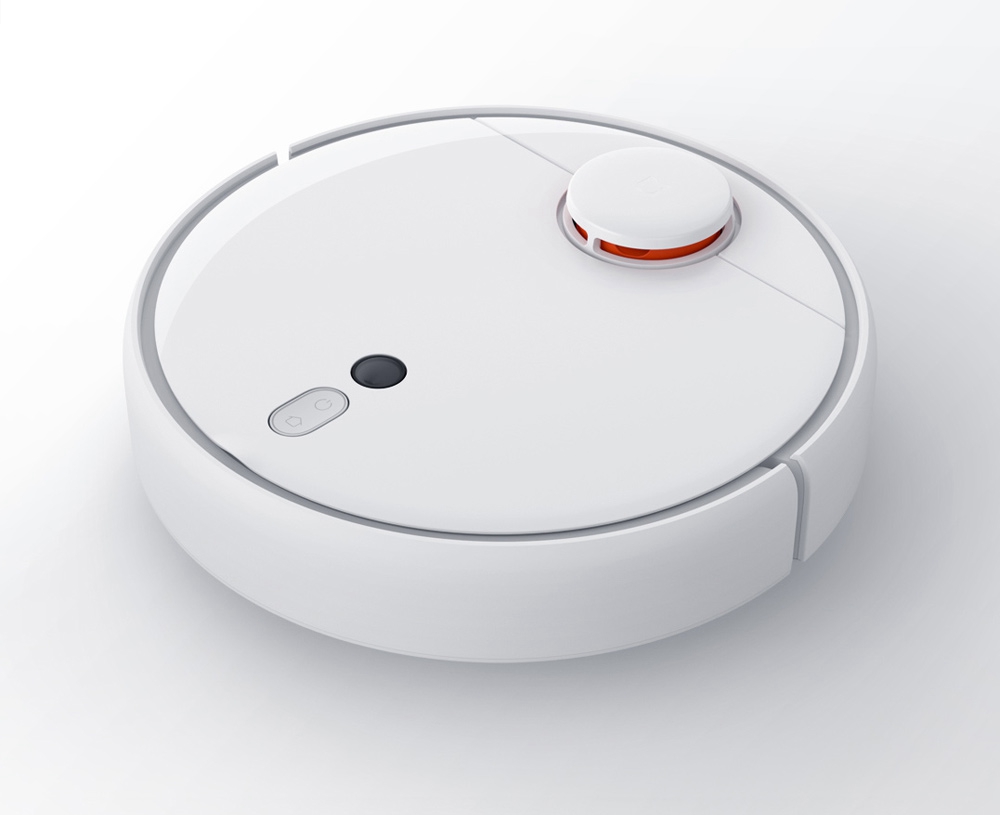Xiaomi Mijia 1S Robot Vacuum Cleaner LDS + Visual Navigation 2000Pa Suction AI Image Recognition APP Zoned Cleaning Virtual Wall 5200mAh - White