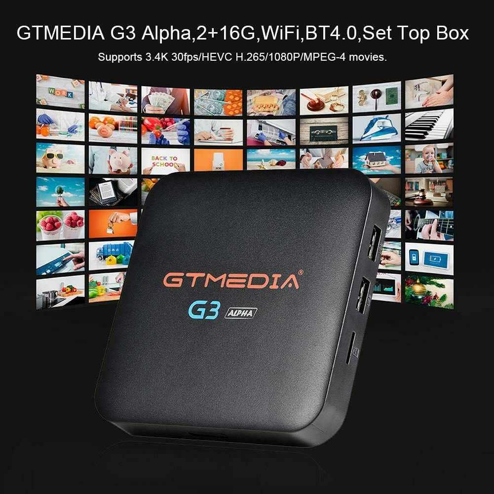 GTMEDIA G3 Alpha Amlogic S905x Android 2GB/16GB TV Box Dual Band WiFi Bluetooth
