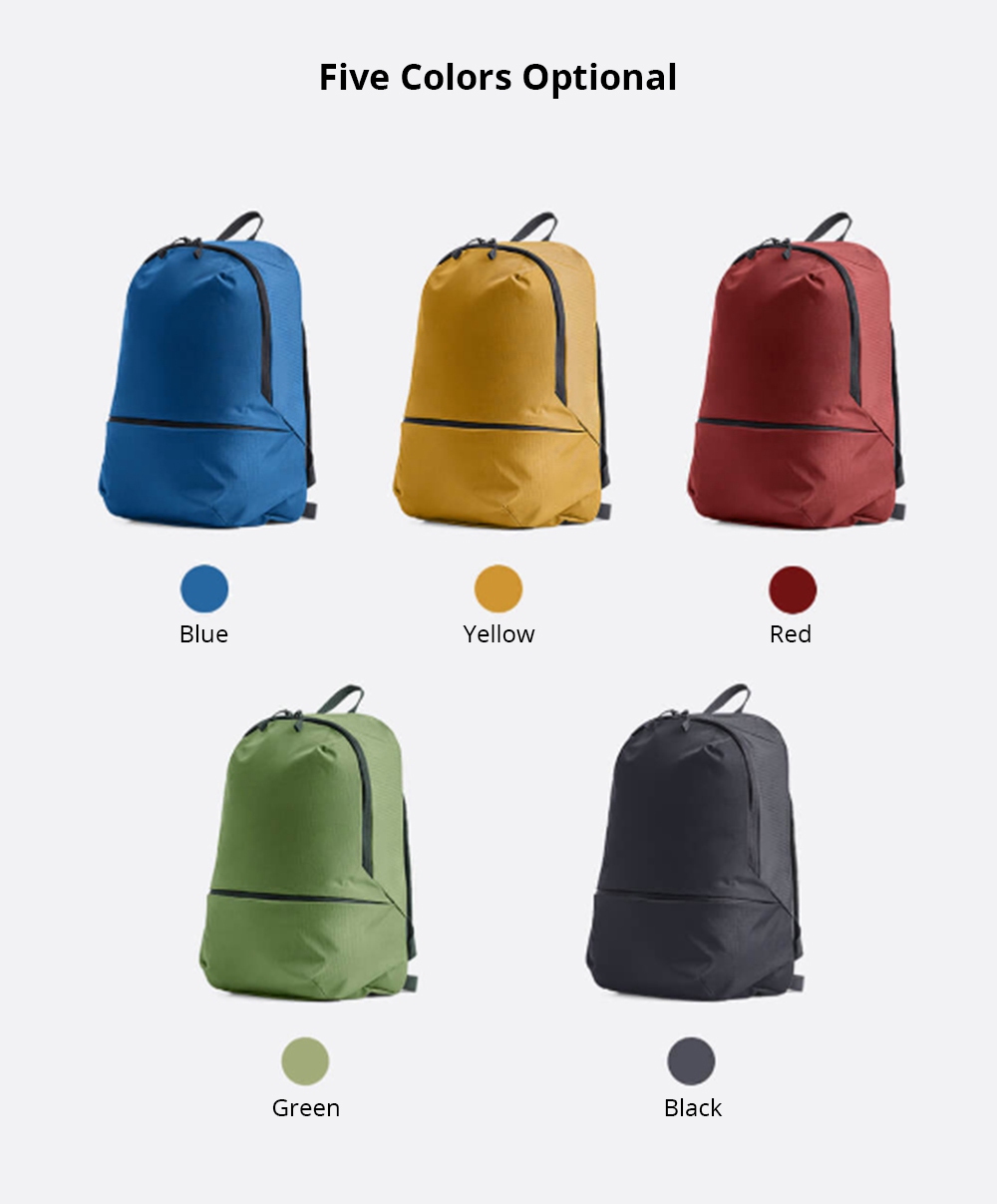 Xiaomi Zanjia Waterproof 11L Lightweight Backpack - Yellow