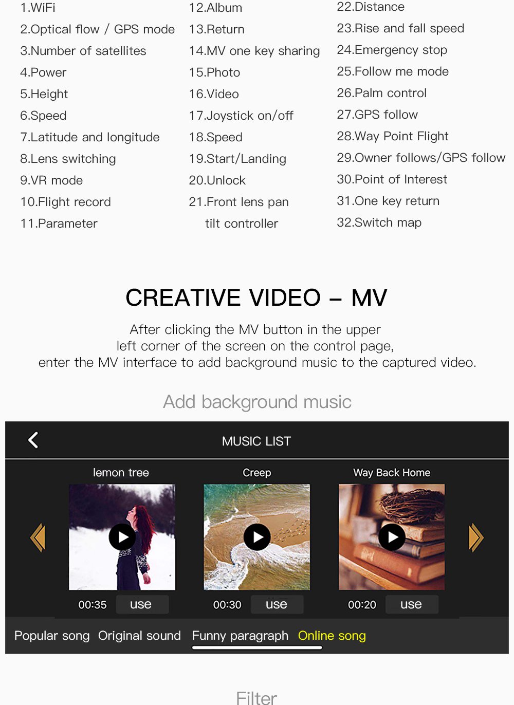 ZLRC SG906 Beast 4K Dual GPS 5G WiFi FPV Foldable RC Drone Optical Flow Positioning RTF Black - Two Battery