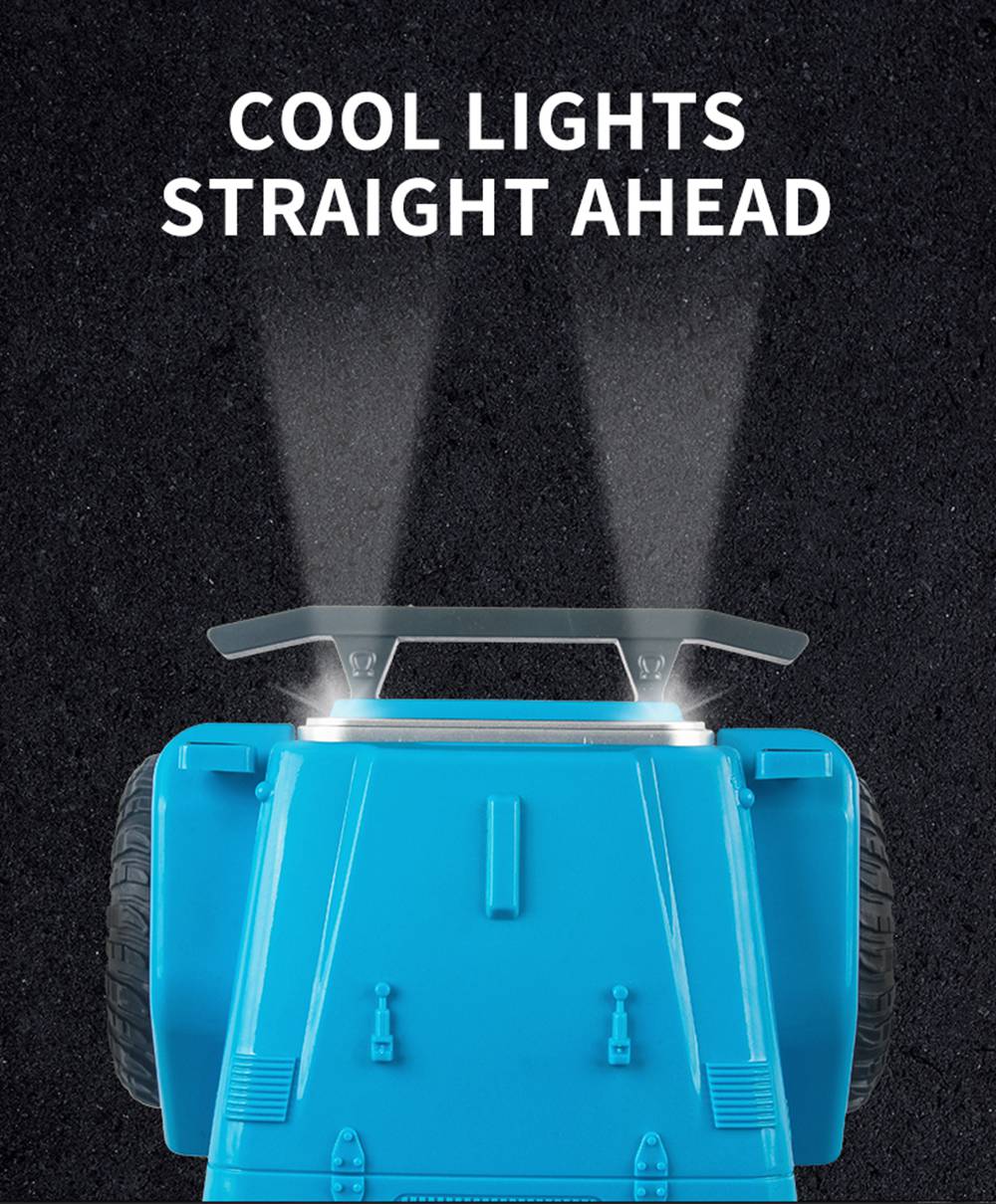 MN Model MN-45 1/12 2.4G 4WD Climbing Off-road Vehicle RC Car With LED Light RTR - Blue